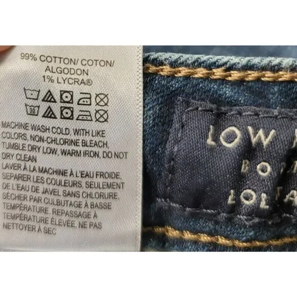 Lucky Brand Jeans Low Rise BootCut  Lolita Boot Cut Booty Stretch Stretchy - Picture 4 of 7